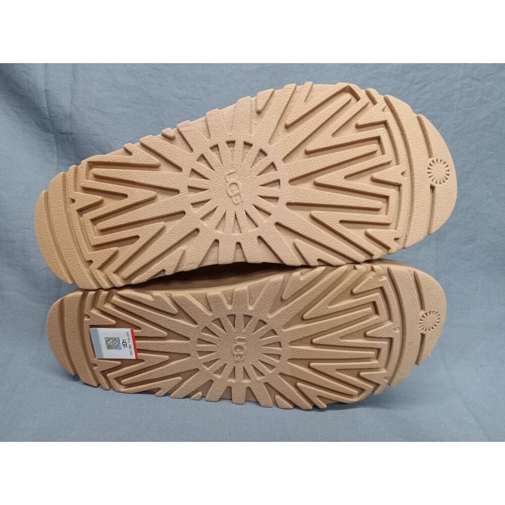 UGG Girls K Goldenglow Slide Slip-on Dark Brown Sand Size 6 NEW IN BOX! - Picture 11 of 13